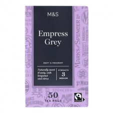 MARKS AND SPENCER EMPRESS GREY 50 TEABAGS